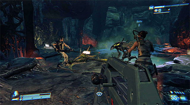 Be on alert even more as you'll not only be running into Xenomorphs (watch out for Spitters - Find a way into the Weyland-Yutani Facility to save Bella - Mission 7: One Bullet - Aliens: Colonial Marines - Game Guide and Walkthrough