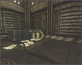 When you will exit the room with the huge vehicle, you will be in the control room - Canisters - Refinery - Canisters - Aliens vs Predator - Game Guide and Walkthrough