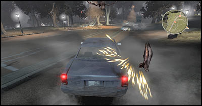 You will have to leave the main road for the second time at about a half way through (screen) - Episode 4 Scene 1 - Episode 4 - Alone in the Dark - Game Guide and Walkthrough