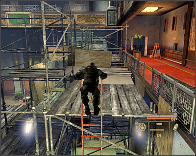 Be ready to eliminate new enemies, who will appear in the area (also on the upper balconies) - Walkthrough - Taipei - Stop Omen Deng at Memorial Rally - Walkthrough - Taipei - Alpha Protocol: The Espionage RPG - Game Guide and Walkthrough