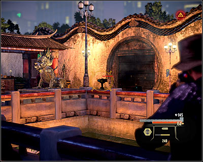 Jump down only after initially securing the area - Walkthrough - Taipei - Stop Omen Deng at Memorial Rally - Walkthrough - Taipei - Alpha Protocol: The Espionage RPG - Game Guide and Walkthrough