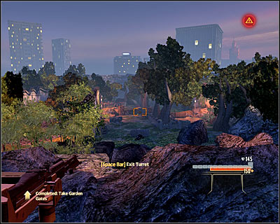 I'd suggest using the door through which the last enemy came in - Walkthrough - Taipei - Stop Omen Deng at Memorial Rally - Walkthrough - Taipei - Alpha Protocol: The Espionage RPG - Game Guide and Walkthrough