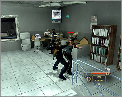 After getting inside, break inside the safe on the ground level in order to gain the Customized Shotgun Magazine (shotgun upgrade) (M19, 1) - Walkthrough - Taipei - Intercept Assassination Plans - Walkthrough - Taipei - Alpha Protocol: The Espionage RPG - Game Guide and Walkthrough