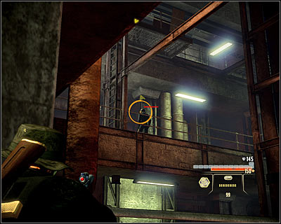 Now you will find yourself in a multi-level room (M19, 4) with new enemies to eliminate - Walkthrough - Taipei - Intercept Assassination Plans - Walkthrough - Taipei - Alpha Protocol: The Espionage RPG - Game Guide and Walkthrough
