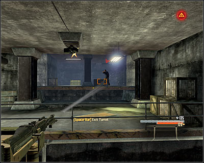 Right after eliminating Chung, you should head to the small platform (M15, 34) located nearby the destroyed or