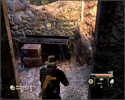 It would be wise to take care of the guard patrolling the area right after you jump over the wall - Walkthrough - Rome - Investigate Ruins Transmission - Walkthrough - Rome - Alpha Protocol: The Espionage RPG - Game Guide and Walkthrough