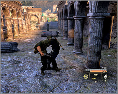 You begin the mission in the southern part of the location (M12, 1) - Walkthrough - Rome - Investigate Ruins Transmission - Walkthrough - Rome - Alpha Protocol: The Espionage RPG - Game Guide and Walkthrough