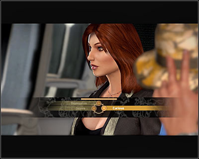 During the flight to your destination of choice you will meet Scarlet Lake, from whom you will get a business card and a proposition of information exchange - Walkthrough - Saudi Arabia - The end of the Saudi Arabia campaign - Walkthrough - Saudi Arabia - Alpha Protocol: The Espionage RPG - Game Guide and Walkthrough