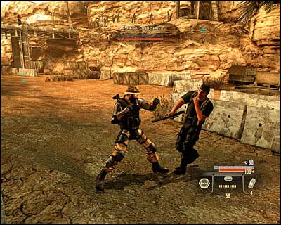 Staying in the shadows: Begin with hiding by the closest cover - Walkthrough - Saudi Arabia - Intercept Shaheed and Recover Missiles - Walkthrough - Saudi Arabia - Alpha Protocol: The Espionage RPG - Game Guide and Walkthrough