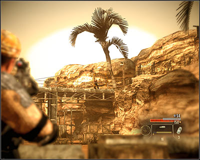 Fighting the boss: If you want to fight, begin with eliminating his closest guard (he will leave behind a random expensive item) - Walkthrough - Saudi Arabia - Intercept Shaheed and Recover Missiles - Walkthrough - Saudi Arabia - Alpha Protocol: The Espionage RPG - Game Guide and Walkthrough