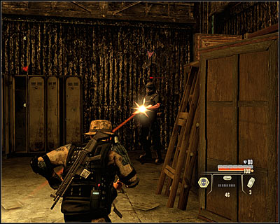 If, on the other hand, you want to collect all the interactive items, you should head to the southern entrance (M5, 19) and ready some heavy firearms - Walkthrough - Saudi Arabia - Intercept Shaheed and Recover Missiles - Walkthrough - Saudi Arabia - Alpha Protocol: The Espionage RPG - Game Guide and Walkthrough