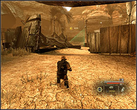 The middle one will lead you to the target the fastest, but is heavily patrolled, so you will have to deal with the enemies - Walkthrough - Saudi Arabia - Intercept Shaheed and Recover Missiles - Walkthrough - Saudi Arabia - Alpha Protocol: The Espionage RPG - Game Guide and Walkthrough