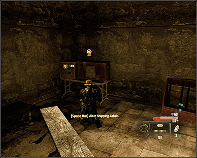 In order to complete this side mission, you have to use the stairs leading to the balcony, on which one of the enemies has been standing - Walkthrough - Saudi Arabia - Intercept Nasri the Arms Dealer - Walkthrough - Saudi Arabia - Alpha Protocol: The Espionage RPG - Game Guide and Walkthrough