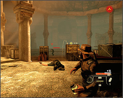 As for the enemies in the next room (M4, 18), it would be best to attack them by surprise, with a little help of grenades - Walkthrough - Saudi Arabia - Intercept Nasri the Arms Dealer - Walkthrough - Saudi Arabia - Alpha Protocol: The Espionage RPG - Game Guide and Walkthrough