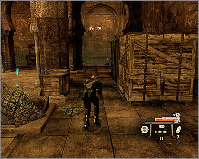 Only a single path leads to the next big location (M4, 10), so you can't get lost - Walkthrough - Saudi Arabia - Intercept Nasri the Arms Dealer - Walkthrough - Saudi Arabia - Alpha Protocol: The Espionage RPG - Game Guide and Walkthrough