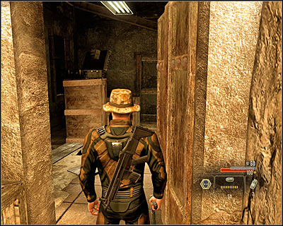 The second way of going through this location involves entering the right building (M4, 9) - Walkthrough - Saudi Arabia - Intercept Nasri the Arms Dealer - Walkthrough - Saudi Arabia - Alpha Protocol: The Espionage RPG - Game Guide and Walkthrough