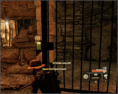 Check out the left side of the room and then approach the patrol zone of the three guards (M3, 11) - Walkthrough - Saudi Arabia - Investigate Jizan Weapon Stockpile - Walkthrough - Saudi Arabia - Alpha Protocol: The Espionage RPG - Game Guide and Walkthrough