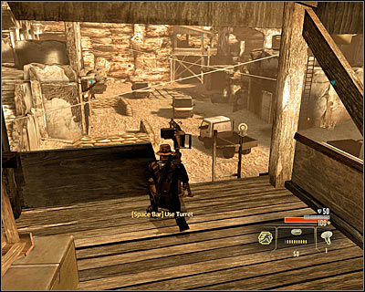 You should definitely get rid of the nearby enemies in the first place - Walkthrough - Saudi Arabia - Investigate Jizan Weapon Stockpile - Walkthrough - Saudi Arabia - Alpha Protocol: The Espionage RPG - Game Guide and Walkthrough