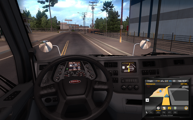 When a driver gets tired, special messages are displayed - Using gas stations; driver resting - Driving your truck across the States - American Truck Simulator - Game Guide and Walkthrough