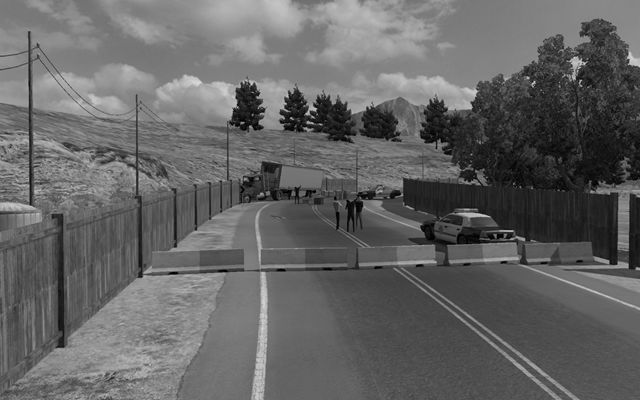 1 - Narrowing and roadworks - Game world - American Truck Simulator - Game Guide and Walkthrough