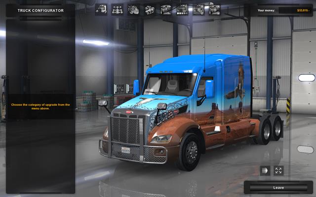 To buy your first truck, click on buy truck - Owner of a one-man company - Career - American Truck Simulator - Game Guide and Walkthrough