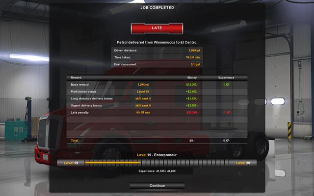 Remember that damaging the cargo affects your income - Cancelling order and fines - Job market - American Truck Simulator - Game Guide and Walkthrough