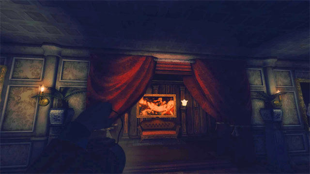 The passage with curtains. - The Residence - Part Two | Walkthrough - Walkthrough - Amnesia: A Machine for Pigs Game Guide