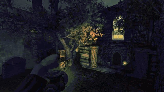 The way into the church. - Offices and The Warehouse | Walkthrough - Walkthrough - Amnesia: A Machine for Pigs Game Guide