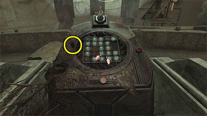 There are two different things you need to do with the console - Amnesia Rebirth: The Chamber of Pillars - walkthrough, secrets - Walkthrough - Amnesia Rebirth Guide