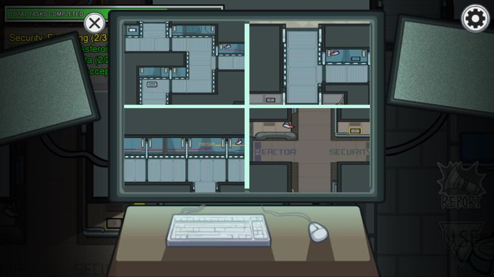 There are rooms in Among Us that can be viewed through cameras - Among Us: Beginners Guide & Tips - Basics - Among Us Guide