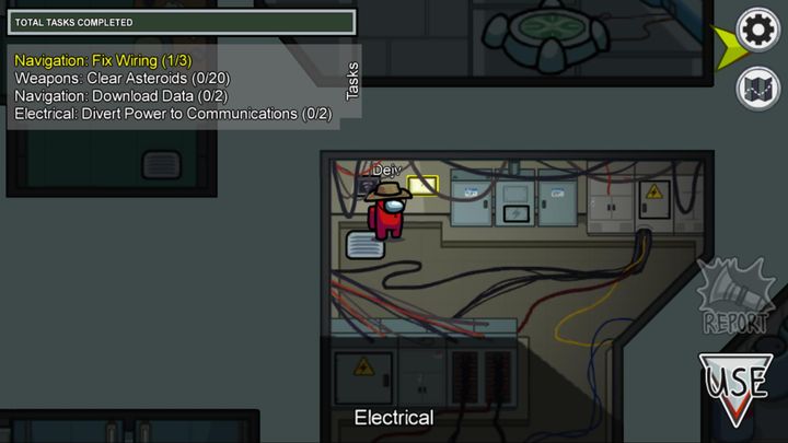 The problem with doing these tasks is not that they are manually difficult - Among Us: Electrical Tasks - what are they? - FAQ - Among Us Guide