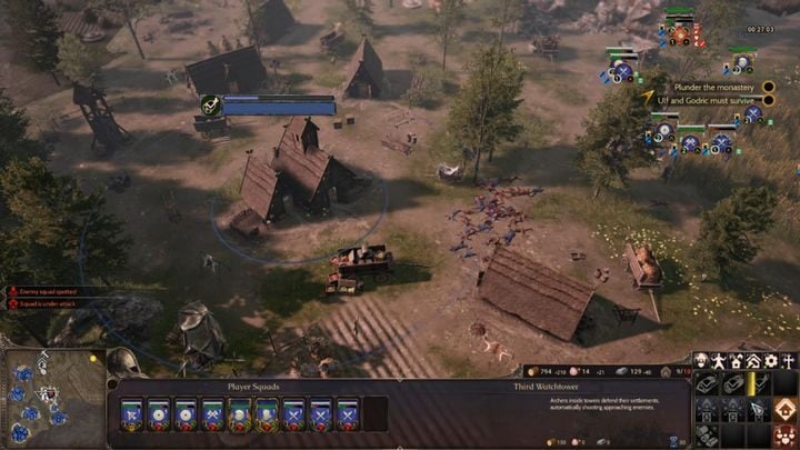 You can now catch a breath - be sure that villages collect enough resources and focus on developing new technologies to increase resources income and to reduce army costs - The Lindisfarne Riches, Ulf Ironbeard - Viking Walkthrough - Ulf Ironbeard - Ancestors Legacy Game Guide