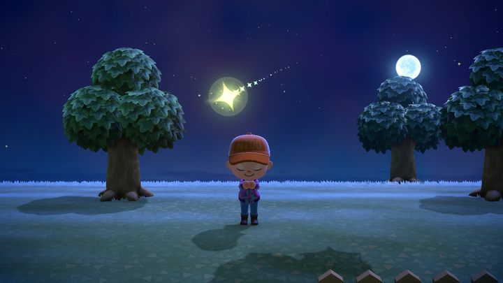 Bang! Wish granted! - ACNH: Shooting stars - how to get the star fragments? - Items - Animal Crossing New Horizons Guide
