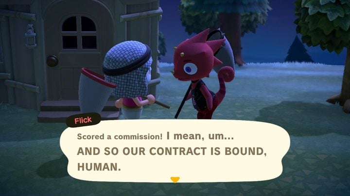 Heres Flick. - ACNH: Flick - how to meet? - Characters visiting the island - Animal Crossing New Horizons Guide