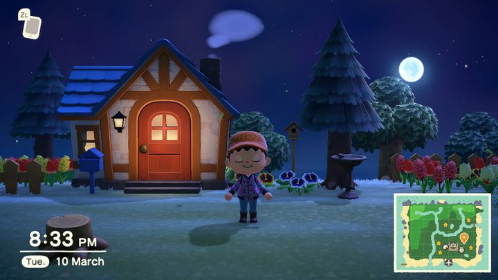 Small at first, but its all yours. - ACNH: Expanding the house - costs, options - Basics - Animal Crossing New Horizons Guide