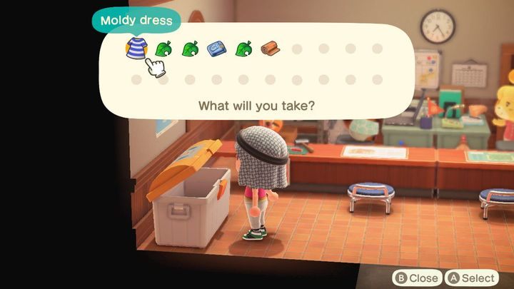 Youre helping the planet by collecting old stuff from the dumpster! - ACNH: Daily activities - what is worth doing? - Gameplay mechanics - Animal Crossing New Horizons Guide