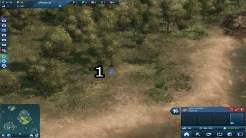 When we reach the island farthest to the north, Yana Rodriguez will ask us to build a Warehouse there, a then to find and bring ten Builders (1) to her Ark - Mission One - On Hostile Terrain - Chapter Three: In the Eye of the Storm - Anno 2070 - Game Guide and Walkthrough