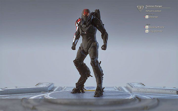 We think that the N7 logo looks best on black or matte armors of Ranger and Interceptor, but its ultimately up to your personal preference, of course - How to get a Mass Effect armor in Anthem? - Javelin Classes - Anthem Guide