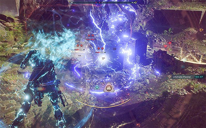 2) Defeat 50 enemies using an Ultimate skill - How to complete the Trial of Gawnes in Anthem? - Puzzles solutions - Anthem Guide