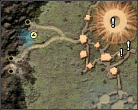Near the entrance to the cave - Quests - p. 2 | Marshlands Side Quests - Marshlands - Arcania: Gothic 4 Game Guide