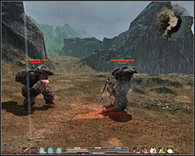 If you will choose the western path then you will be able to complete the quest for Bartur and you will have to fight with obsidian skeletons #1 - Quests - p. 1 | The Black Gorges and the Jungle Main Quests - The Black Gorges and the Jungle - Arcania: Gothic 4 Game Guide