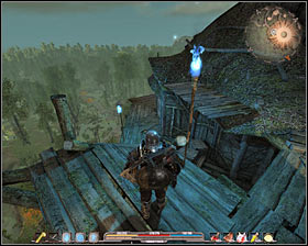 Now you will be close to the mages huts located on the highest level #1 - Quests - p. 7 | Marshlands Main Quests - Marshlands - Arcania: Gothic 4 Game Guide