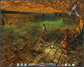 After dealing with all enemies go south #1 - Quests - p. 3 | Marshlands Main Quests - Marshlands - Arcania: Gothic 4 Game Guide