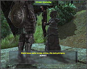 After the fight get close to the elements shrine #1 - Quests - p. 2 | Marshlands Main Quests - Marshlands - Arcania: Gothic 4 Game Guide