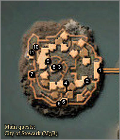 2 - Maps | North Stewark Main Quests - North Stewark - Arcania: Gothic 4 Game Guide