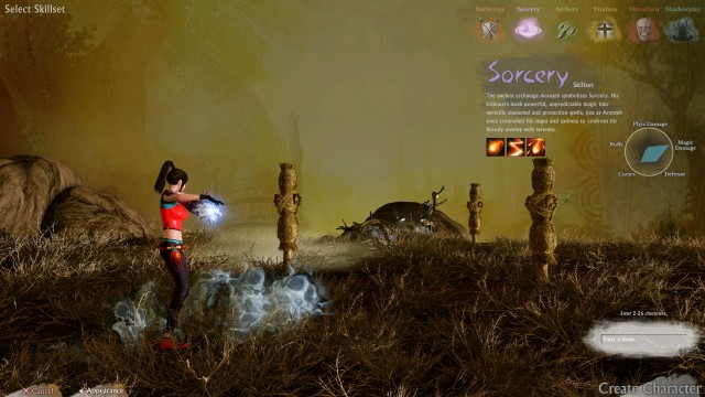 Skillset selection. - 1. The Character - ArcheAge - Game Guide and Walkthrough