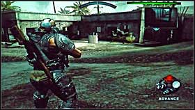 Besides a group of regular enemies, once again you have unman a turret - Iraq | Walkthrough - Walkthrough - Army of Two Game Guide & Walkthrough