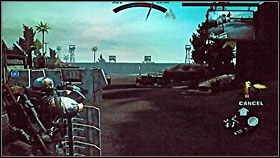 Move further, but be aware of the fact, that someone may get to your turret and shoot you in the back - Iraq | Walkthrough - Walkthrough - Army of Two Game Guide & Walkthrough