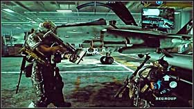 This will also open a way for a well armored enemy - Aircraft carrier | Walkthrough - Walkthrough - Army of Two Game Guide & Walkthrough