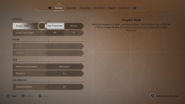 Assassins Creed Mirage: Best PS5 Settings